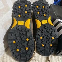 新品 未使用品 GT ホーキングス 防水 登山靴 ブラウン・グレー 匿名配送の画像