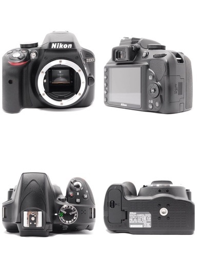 【美品】Nikon D3300 ❤️Wi-Fi付撮影❤️213回 ズームレンズ ❤️