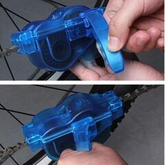 自転車のチェーン洗浄器