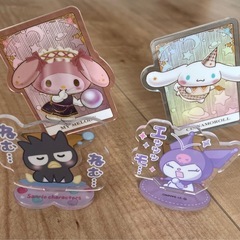サンリオキャラクターアクリルスタンド4個セット 