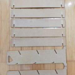 組立式CDラック【木製】の画像