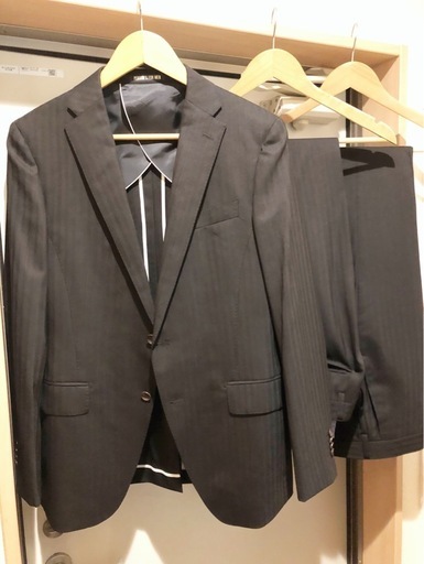 メンズビジネススーツ　ジャケット3着　パンツ5本