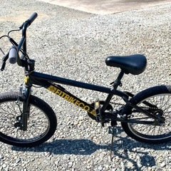 
BMX風20インチ自転車バイク黒メーカー不明