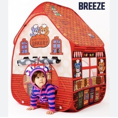 【中古】BREEZE party party キッズテント　ボー...