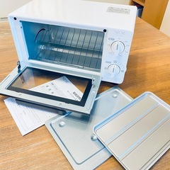 【決まりました　中古・美品】オーブントースター 1,000w　2023年製の画像