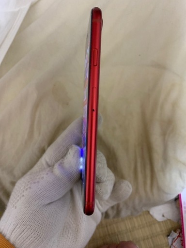 Apple care　iPhone  SE 第3世代　RED 128GB SIMフリー