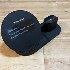 ワイヤレス充電器&AirPods 充電器