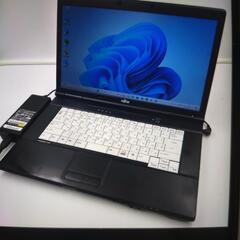 FUJITSULIFEBooK.ノートパソコン！新品SSD搭載！