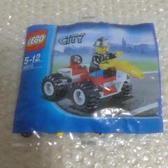 凸LEGO凸【新品未開封】廃盤 レゴ30010 消防士と車の画像