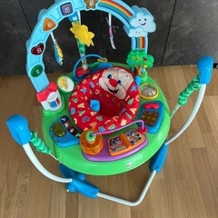 フィッシャープライス バイリンガル ジャンパルーベビー ジム 歩行機