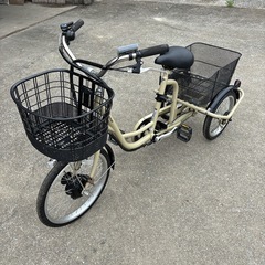 MIMUGOノーパンク電動アシスト三輪自転車