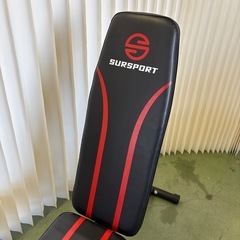 引渡し者決定SURSPORT 折りたたみ式ベンチプレス台 トレーニングベンチ 筋トレ ウェイトベンチ インクラインベンチ フラットベンチ アジャスタブルベンチ コンパクト  の画像