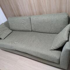 NOCE ソファTD9809 3人掛け グリーンの画像