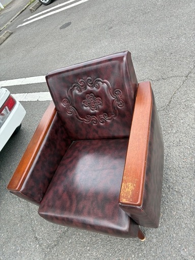 アンティークソファ二脚