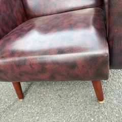 アンティークソファ二脚の画像