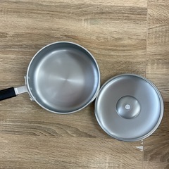 昭和　レトロ　ガス専用　片手鍋　使いやすい18㎝の画像