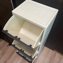 多段分別ごみ箱（15L×3段） の画像