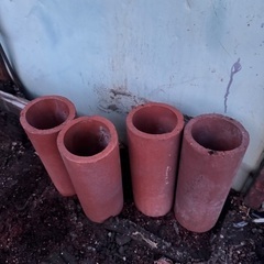 土管　中古　4本　差し上げます