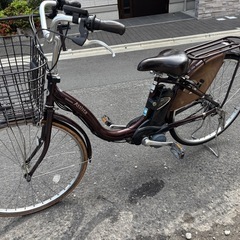 決まりました。BRIDGESTONE電動アシスト自転車 シティタイプ