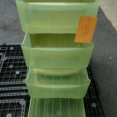 お引取り限定/三重県/値引不可　中古　収納ケース4個セット　【J-307】の画像