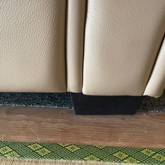 本皮ソファー(3人掛け)の画像