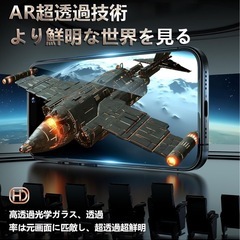最終値下げ　青森でのお取引7/18まで　新品未使用　iPhone15 iPhone16 ガラスフィルム 自己吸着 貼り付け簡単の画像
