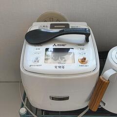 【美品】三菱 炊飯器 動作品