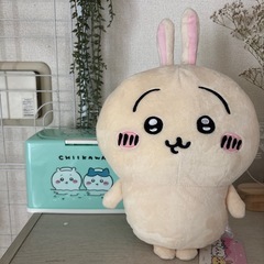 【美品】ちいかわグッズ　ぬいぐるみ、マスクケースセット