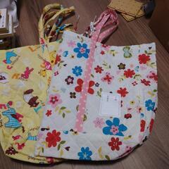 キルティングバッグ　寝具用２枚組