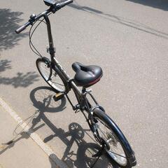 折りたたみ自転車の画像