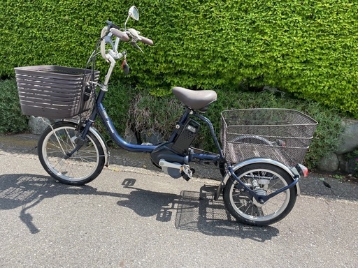 譲渡決定パナソニック電動アシスト自転車　三輪