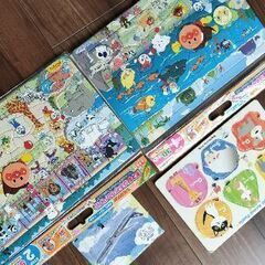 アンパンマン　30ピースと55ピース　パズルおまけつきの画像