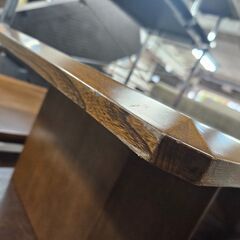 リサイクルショップどりーむ天保山店　No1985　ローテーブル　座卓　天然木の画像