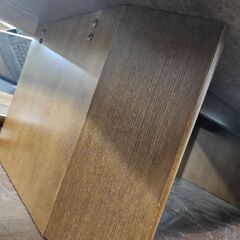 リサイクルショップどりーむ天保山店　No1985　ローテーブル　座卓　天然木の画像