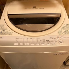 洗濯機　TOSHIBA AW-60GM