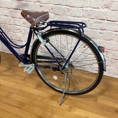  【大人用】整備済中古自転車 ブリヂストン 27型カジュナDXチェーン 青色 <自転車のオオムラ 静岡店>の画像