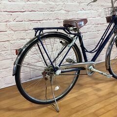 【大人用】整備済中古自転車 ブリヂストン 27型カジュナDXチェーン 青色 <自転車のオオムラ 静岡店>の画像