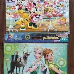 ディズニー　パズル　60ピースと80ピース