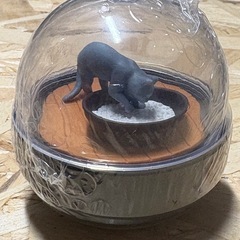 猫スノードーム2の画像