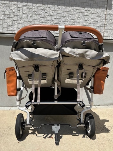 美品】AIRBUGGY coco double color:stone 価格要相談