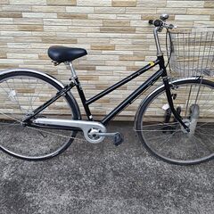 中古自転車 変速無し 27インチ LEDオーライト 軽整備済み ...