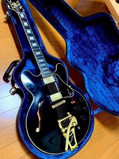 土曜まで限定です。Epiphone ES-355 ハードケース付