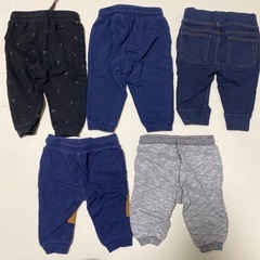 まとめ売り　ズボン5枚セット　サイズ60-70の画像