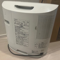 Panasonic 加湿セラミックファンヒーター の画像