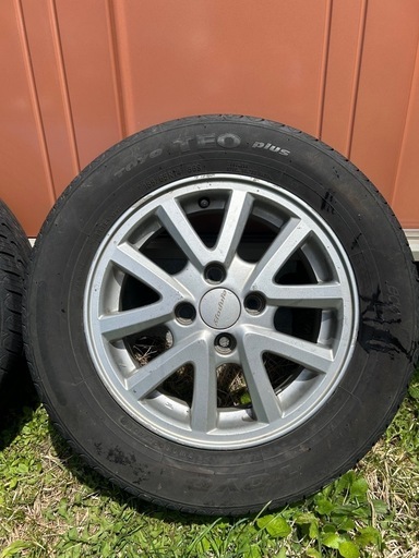 ホンダ フィット 純正OP モデューロ 14in 5.5J +45 PCD100 Modulo