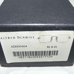配達先決定🚚　無料配達します🚚本物です💖ダンヒル💖未使用💖伊達メガネレンズ💖52💖DUNHILL💖の画像