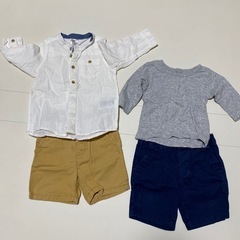 まとめ売り　服4枚とズボン2枚セット　サイズ70の画像