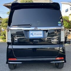 【車検R7年9月】【ホンダ】【N-BOX 660カスタムG Lパッケージ】両側スライド片側電動ドア 前後ドライブレコーダー ＤＶＤナビ ＴＶ アイドリングストップ シートアレンジ ミラーウインカー ベンチシート ラジオ ＥＴＣ ブラックの画像