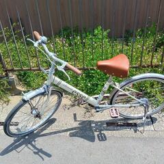 22インチ自転車　おしゃれ　レトロの画像