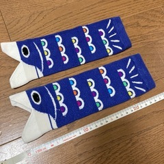 子どもの日　鯉のぼり　初節句　ベビー　レッグウォーマー　赤ちゃん　　　　の画像